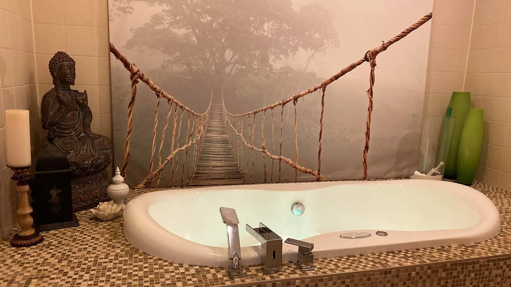 The balneotherapy room